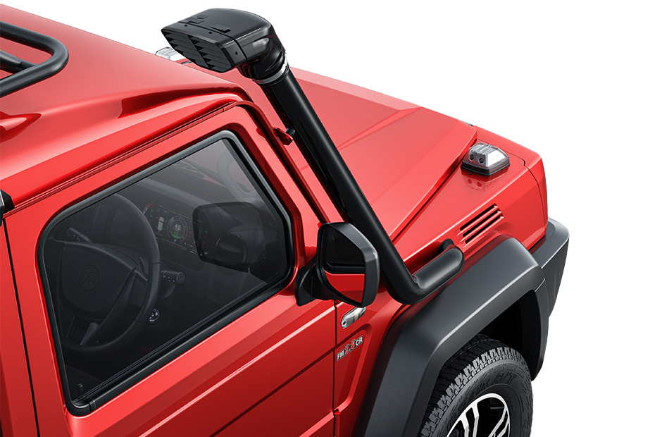 Off road air intake snorkel of Force Gurkha