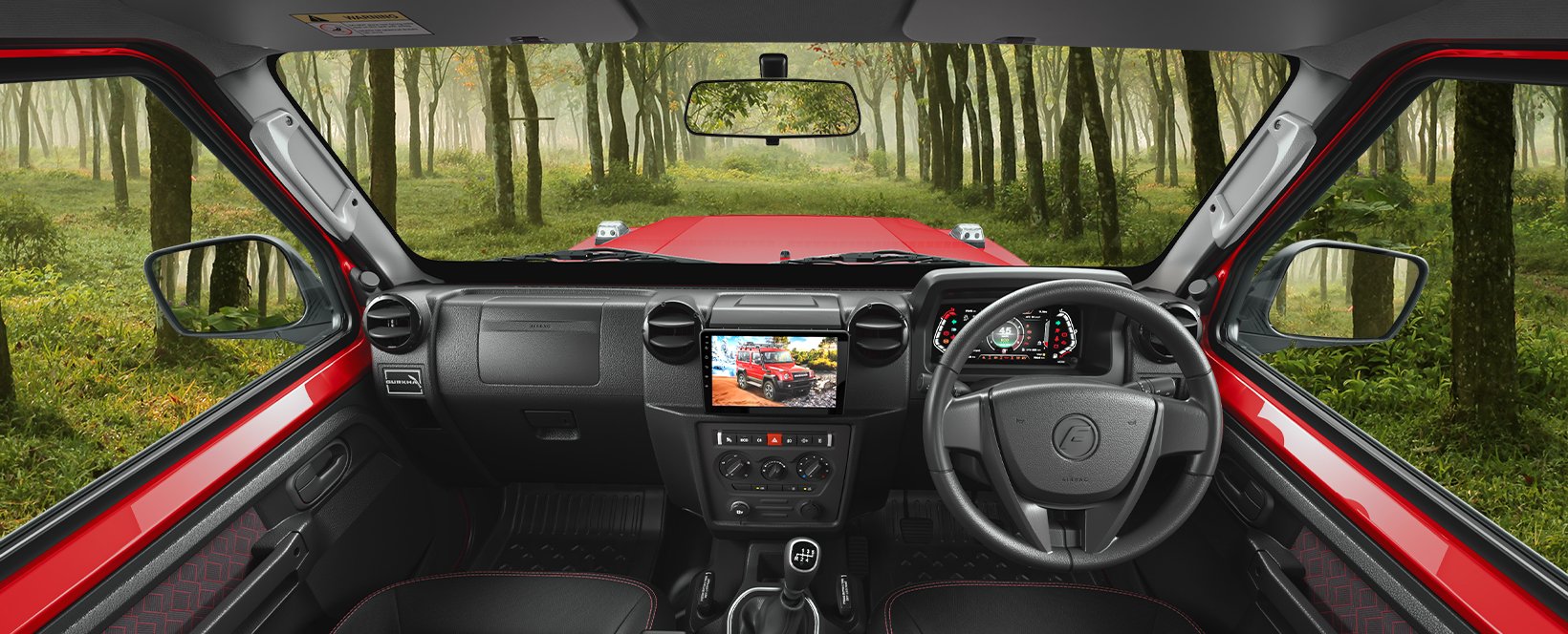 Force Gurkha 2021 Interior Image