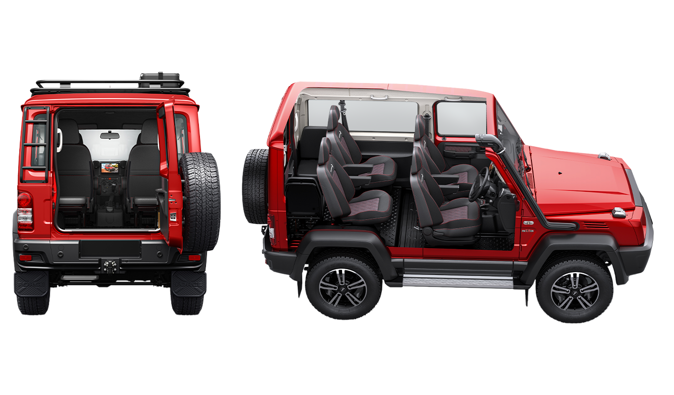 Force Gurkha 2021 Seating Capacity and Arrangement