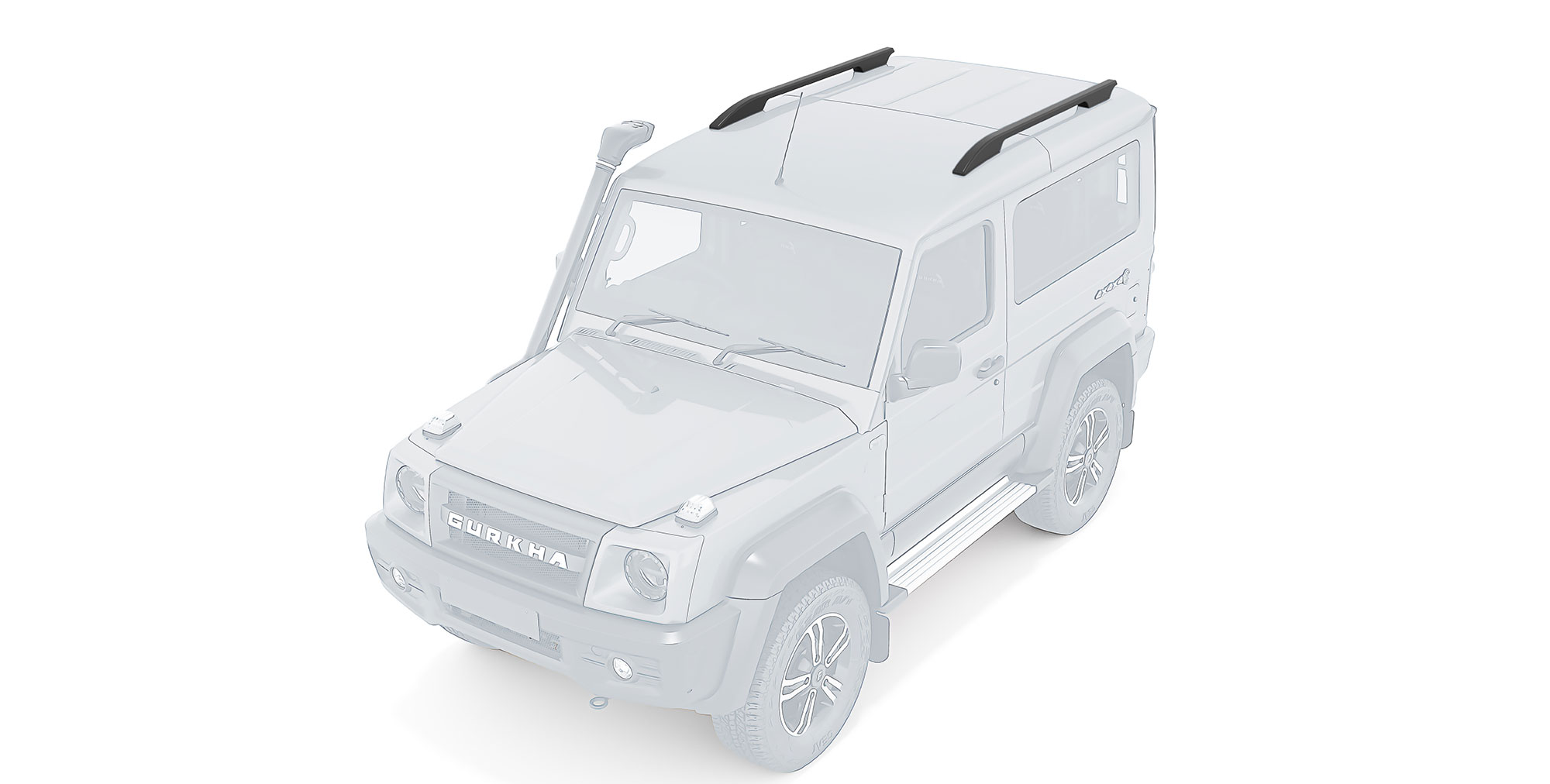 Force Gurkha 2021 Roof Rail
